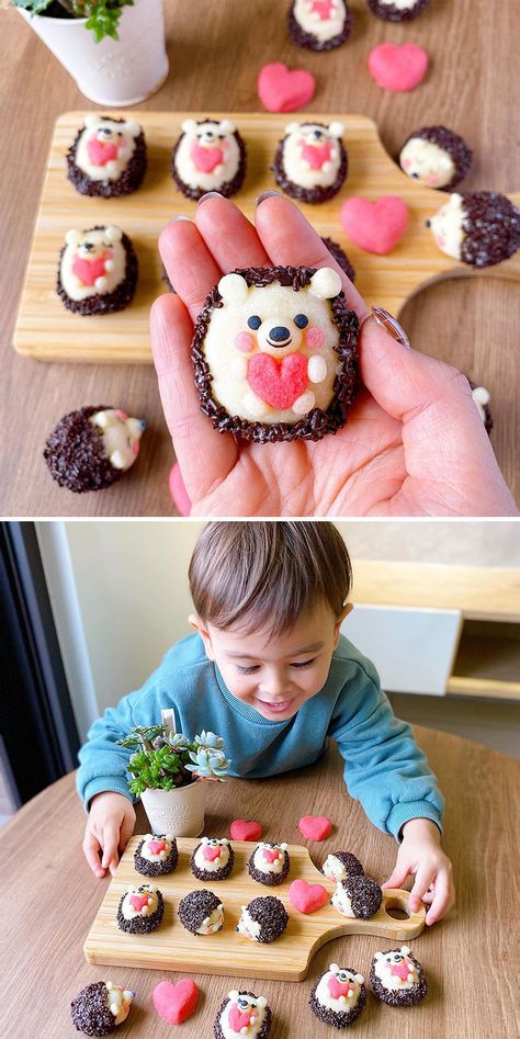 Hedgehog Cakes Ideas, Hedgehog Food Ideas, Hedgehog Snacks, Hedgehog Birthday Party, Hedgehog Biscuits, Hedgehog Party Ideas, Hedgehog Recipe, Hedgehog Cupcakes, Hedgehog Treats