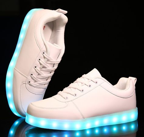 LED luminous shoes men women fashion sneakers USB charging light up sneakers for adults colorful glowing leisure flat shoes  Fashion Sneakern LED light shoes men women couple models celebrity magazines  fluorescent luminous unisex casual sports shoes EUR Size 34-44  EU Size: 35, 36, 37, 38, 39, 40, 41, 42, 43,44 Light Up Shoes For Women, Luminous Shoes, Prom 2k24, Women Fashion Sneakers, Light Shoes, Branded Shoes, Light Up Sneakers, Led Shoes, Celebrity Magazines