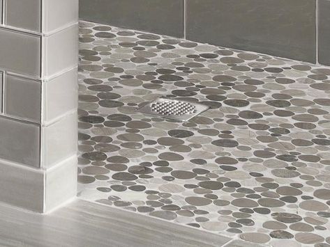 Moder Bathroom, Tiled Showers, Tile Bathrooms, Church Games, Bathroom Shower Design, Tile Remodel, Shower Floor Tile, Master Shower, Bathroom Shower Tile