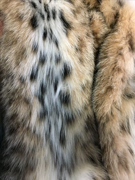 Animal Pelt Clothing, Bobcat Aesthetic, Cat Fur Aesthetic, Wolf Pelt Armor, Fur Aesthetic, Fur Fabric Swatch, Bobcat Hide Pillow, Fur Pelt, Persona 2