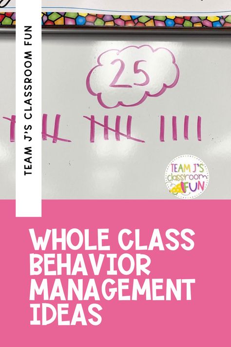 3 Quick and Easy Whole Class Behavior Management Ideas - Team J's Classroom Fun Holiday Classroom Management, Whole Group Classroom Management, Whole Class Incentives, Whole Class Behavior Management, Class Behavior Management, Class Incentives, Classroom Management Ideas, Pick A Number, Tally Chart