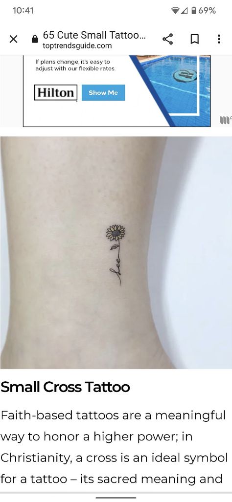 Faith Based Tattoos, Small Cross Tattoo, Cute Small Tattoos, Cross Tattoo, Small Crosses, Faith Based, Higher Power, Small Tattoos, Triangle Tattoo