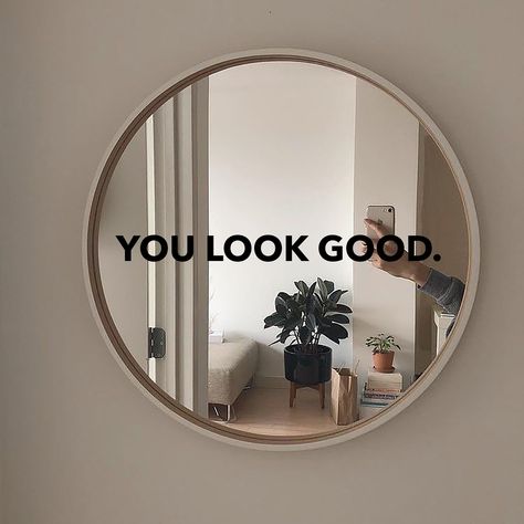 Excited to share this item from my #etsy shop: you look good mirror decal | motivational decal | vinyl decal You Look Good Mirror Sticker, Mirror With Vinyl Lettering, Mirror With Decal, Sayings On Mirrors, Mirror Vinyl Decals, You Look Good Mirror, Mirror Cricut Vinyl Projects, Mirror With Quote, Mirror Vinyl Ideas