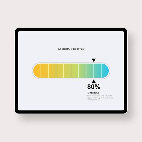 Progress Bar Degree PowerPoint Templates: This template has a progress of 10% units. It displays the current status in various gradient colors. All elements are fully editable no need photoshop to edit it the slides.Search Keywords: bar, progress, degree, percentageFEATURES:3 Presentation SlidesAspect Ratio 4:3Available in Light BackgroundsVector Graphics 100% Fully EditableUnlimited Color Just One Click to change the colorsAll Graphic Resizable and Editable in PowerpointBased on Master Sli Powerpoint Slide Templates, Simple Powerpoint Templates, Program Evaluation, Slider Bar, Free Powerpoint Templates, Powerpoint Free, Infographic Powerpoint, Data Visualisation, Background Powerpoint