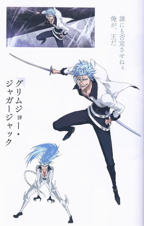 Bleach Brave Souls Concept Art, Bleach Men, Bleach Brave Souls, Kon Bleach, Grimmjow Jaegerjaquez, Bleach Oc, Bleach Pictures, Kubo Tite, Unleash The Beast