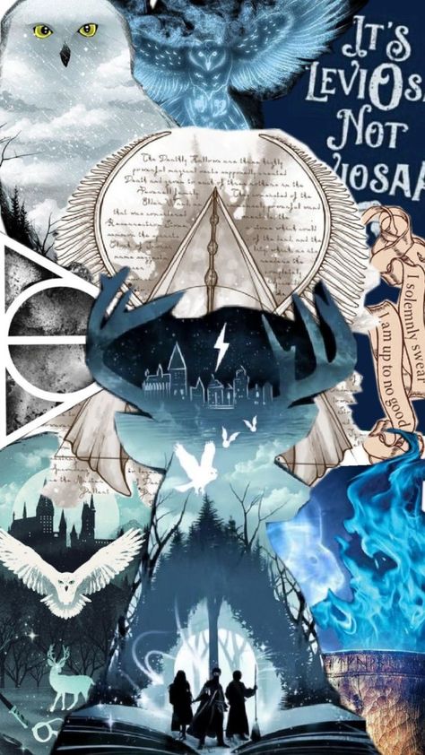 Harry Potter collage idea  Hermione  Ron haary Blueee wallpaper  Aesthetic Dark lord  Hedwig Spellsss Harry Potter Collage Wallpaper, Harry Potter Collage, Collage Idea, Wallpaper Aesthetic Dark, Collage Wallpaper, Harry Potter Wallpaper, Harry Potter Aesthetic, Dark Lord, Aesthetic Dark