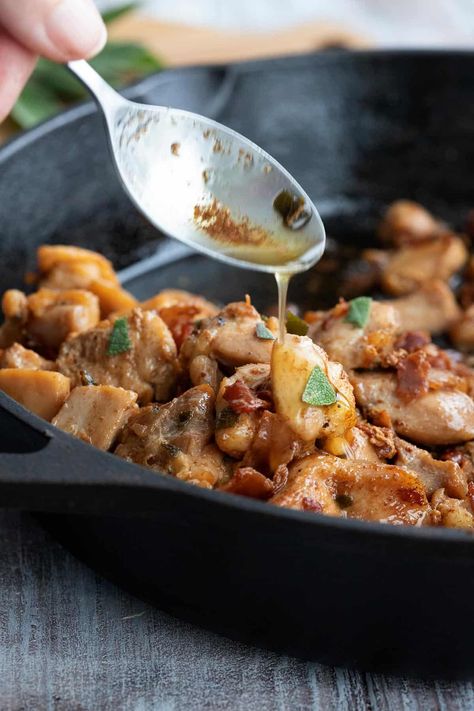 Brown Butter Chicken, Keto Meal Planning, Keto Mushrooms, Keto Chicken Recipes, Low Carb Chicken Recipes, Butter Chicken Recipe, Energy Foods, Low Carb Chicken, Keto Chicken