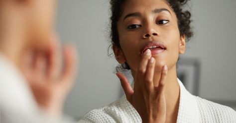 Chapped lips can be painful and are often attributed to environmental conditions, but they may have other causes as well. This article explains whether vitamin deficiencies can cause chapped lips. Best Lip Moisturizer, Lip Lickers, Lip Care Routine, Sweat Gland, Cracked Lips, Dermal Fillers, Chapped Lips, How To Line Lips, Soft Lips