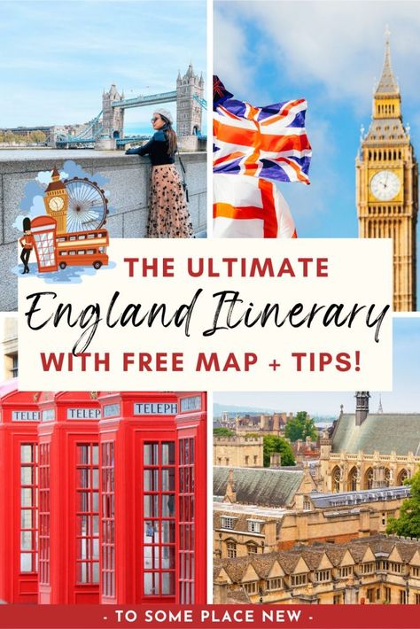 Ultimate England Itinerary 10 day pin England Itinerary One Week, England Itinerary 10 Days, 10 Day European Itinerary, 10 Days In England, England Itinerary, Backpacking Guide, European Itineraries, Travel Scotland, Dartmoor National Park