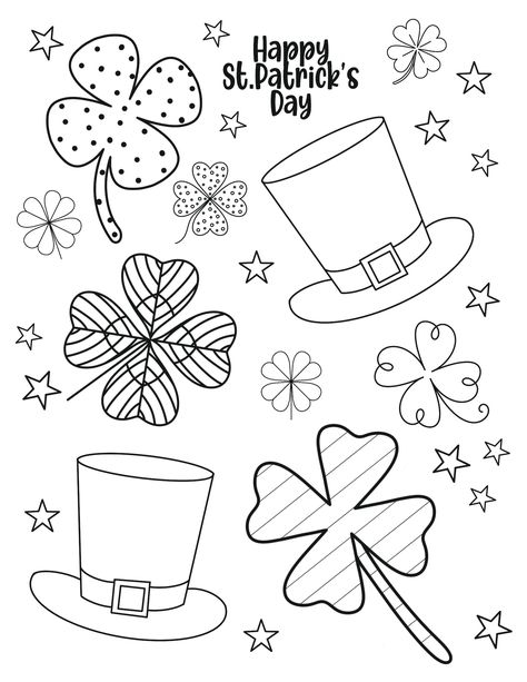 St.patricks Day Coloring Page,kids Holiday Themed Downloads,instant Printable Coloring Pages for Kids and Adults,leprechaun Coloring Pages. - Etsy St Patricks Day Coloring Page, Classroom Party Activities, St Patricks Activities, St Patrick's Day Kids, Tumblr Coloring Pages, Fnaf Coloring Pages, Farm Animal Coloring Pages, Paw Patrol Coloring, Paw Patrol Coloring Pages