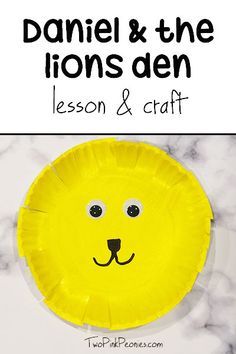 Daniel and the Lions Den Preschool Craft & Lesson Bible Story Crafts For Preschoolers, Preschool Church Lessons, Toddler Sunday School Crafts, Daniel And The Lions Den Craft Preschool, Sunday School Crafts For Toddlers, Sunday School Lessons For Kids Preschool, Toddler Sunday School Lessons, Bible Crafts For Preschoolers, Preschool Bible Crafts Easy