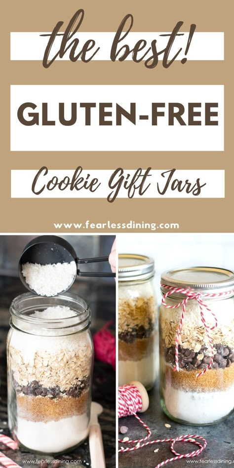 Cookie Mix In A Jar Recipe, Mason Jar Cookie Recipes, Cookie Mix Jar, Cookie Mix In A Jar, Mason Jar Cookies Mix, Gluten Free Cookies Easy, Cowboy Cookie Recipe, Magic Decor, Mix In A Jar