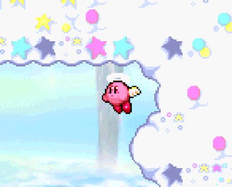 Arte 8 Bits, Kirby Art, Nintendo Characters, Kawaii Core, Banner Gif, Pfp Ideas, Cute Gif, Kirby, Cute Icons