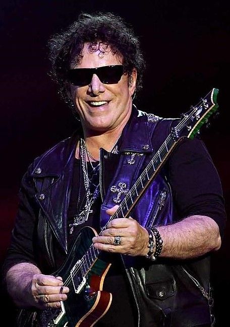 HAPPY 67th BIRTHDAY to NEAL SCHON!! 2/27/21 Born Neal Joseph Schon, American rock guitarist, songwriter, and vocalist, best known for his work with the bands Journey and Bad English. He was a member of the rock band Santana before forming Journey, and was also an original member of Hardline. Outside Projects, Happy 67th Birthday, 80 Bands, Journey Concert, Neal Schon, Journey Band, Rock Guitarist, North Bay, Steve Perry