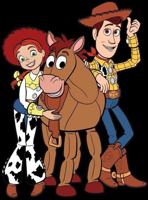 Woody And Jessie, Sheriff Woody, Jessie Toy Story, Cowboy Party, Woody Toy Story, Disney Drawings, Toy Story, 3d Art, Drawing Sketches