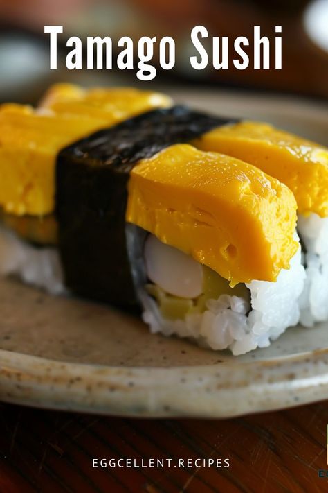 If you are craving a delightful and unique sushi experience, Tamago Sushi is the perfect choice. #Tamago Sushi recipe #Tamago Sushi roll #sushi recipes #sushi recipes homemade #sushi recipes for beginners #sushi recipes vegetarian #sushi recipes easy #easy vegetarian sushi recipes #homemade sushi recipes vegetarian #healthy sushi recipes vegetarian #sushi roll recipes vegetarian # Sushi Recipes Vegetarian, Tamago Sushi Recipe, Boiled Eggs Lunch Ideas, Lunch Ideas Eggs, Eggs Lunch Ideas, Eggs Dinner Ideas, Dinner Ideas With Eggs, Eggs For Dinner Recipes, Lunch With Eggs