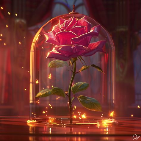 💖✨ Embrace the Love and Magic of February! 🌹 Day 19: Behold the Enchanted Rose Feel the enchantment as this glowing beauty captivates your heart. 🥀 ✨ Reminiscent of the timeless tale of Beauty and the Beast, this artwork is a symbol of eternal love and enchantment. 💫 #LoveAndMagic #EnchantedRose #FebruaryArt #BeautyAndTheBeast #GlowingRose #ArtisticMagic #RomanticVibes #ArtInspiration #MagicalMoments #ArtisticExpression #InstaArt Rose Beauty And The Beast, Beauty And The Beast Rose, Beauty And The Beast Pink Aesthetic, Enchanted Rose Beauty And The Beast, Beauty And The Beast Art Illustration, Beauty And The Beast Flower, Beauty And The Beast Rose Painting, Beauty And The Beast Rose In Glass Dome, Beast Wallpaper