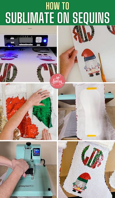 How to Sublimate on Sequins | Silhouette School Blog Silhouette School Blog, Silhouette School, Sublimation Printer, Cricut Tutorials, Printed Pages, Sublimation Paper, Svg Designs, Silhouette Projects, Font Bundles