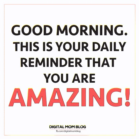 A little good morning reminder and inspiration - you are amazing. Funny Morning, Funny Good Morning Memes, Funny Good Morning, Funny Good Morning Images, Morning Quotes For Friends, Good Morning Quotes For Him, Positive Good Morning Quotes, Morning Memes, Quotes Arabic