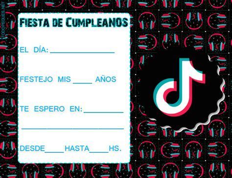 Kit Imprimible Tik Tok | Tarjetas de cumpleaños para imprimir, Invitaciones de cumpleaños para adolescentes, Hacer invitaciones de cumpleaños Pop T, Lululemon Logo, Retail Logos, Free Printables, Tik Tok, Birthday, Pins, Instagram