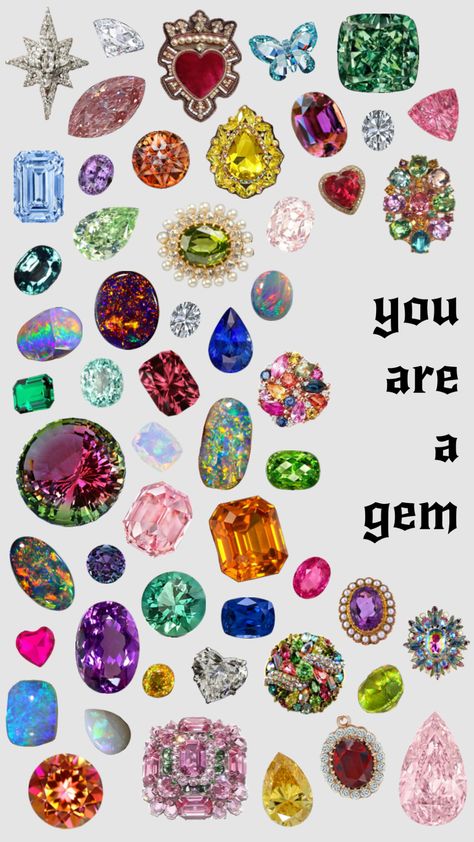 you’re a gem! #gemstones #gems #emerald #diamond #moonstone Vibes Art Wallpaper, Jelly Wallpaper, Wallpaper Colorful, Nature Vibes, Catty Noir, Vibes Art, Visual Aesthetics, Vintage Nature, Computer Wallpaper