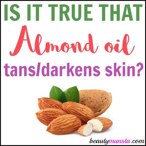 Can Almond Oil Darken Skin? Almond Oil Uses, Natural Beauty Hacks, Carrier Oils For Skin, Almond Oil Benefits, Cream For Dark Circles, Almond Benefits, Diy Eye Cream, Tanning Skin Care, Seek Happiness