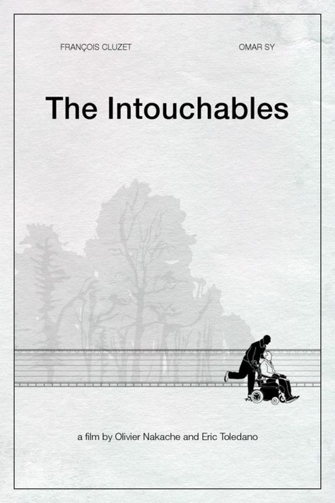 The Intouchables - One of the best foreign films I have seen Interesting Posters, The Intouchables, Movies Art, French Film, Foreign Movies, Film Posters Minimalist, See Movie, Foreign Film, Indie Movies