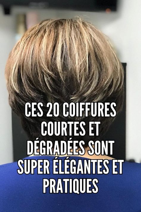 Le carré à étages était à l'origine populaire dans les années 60 et il fait aujourd'hui un GRAND retour. Cette coupe comporte de nombreuses couches qui donnent à votre coiffure un aspect empilé à l'arrière. Les couches angulaires d'un carré superposé créent un look gradué et plus net avec une forme arrondie et pleine. // Crédit photo : Instagram @shirin_hairstylist_sacramento Photo Instagram, Super Cool, Balayage, Instagram