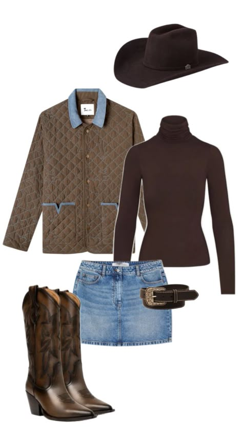 Beth Dutton Work Outfits, Gen Padalecki Style, Monica Dutton Outfits, Beth Dutton Aesthetic, Broadway Nashville Outfit, 80s Country Fashion, Rodeo Chic Outfits, Ranch Wedding Outfit Guest, Winter Country Concert Outfit Ideas