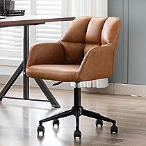 Desk Chair Comfy, Home Office Desk Chair, Modern Office Chair, Swivel Accent Chair, Leather Desk, Leather Office Chair, Pu Fabric, Executive Chair, Home Office Desk