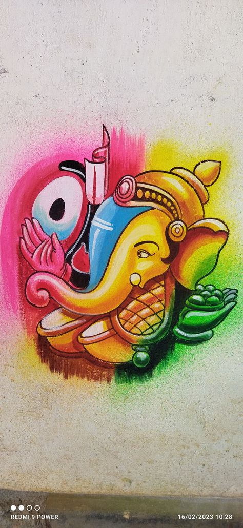 Marriage Painting, Wedding Art Painting, Vinayagar Chathurthi, Ganpati Painting, Ganesh Chaturthi Special, Very Easy Rangoli Designs, Ganesh Art Paintings, Easy Rangoli Designs Diwali, श्री राम