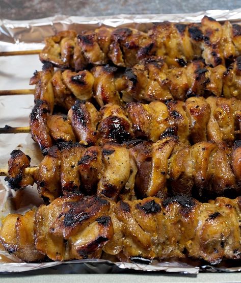 Grilled Chinese Chicken Kabobs - My Country Table My Country Table, Dinner Sandwiches, Kabob Recipes, Country Table, Chicken Kabobs, Chinese Chicken, Summer Eating, Delicious Chicken, Chicken Dishes Recipes