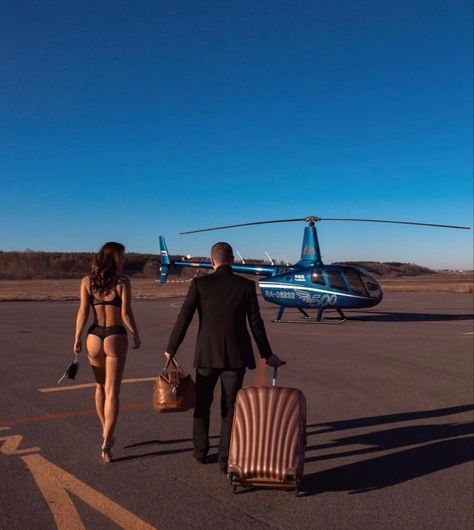 Luxury Couple, Future Lifestyle, Old Money Aesthetic, Future Life, Couple Aesthetic, Couple Pictures, Luxury Lifestyle, Couple Photography, Helicopter