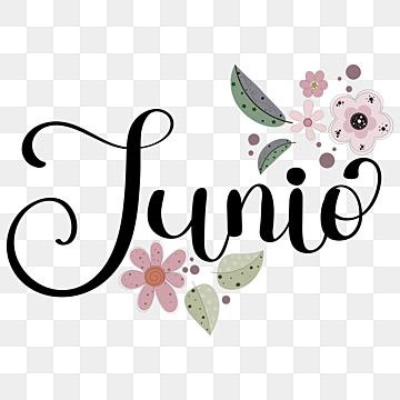 imágenes prediseñadas de junio,hola junio,junio,mes de junio,flores,clipart de flores,vector,ilustración,floral,tipografía,caligrafía,hola verano,verano,calendario Possitive Quotes, Hello June, Lettering Guide, Bullet Journal School, Flower Letters, Bullet Journal Inspo, Scrapbook Journal, Planner Bullet Journal, Flowers And Leaves