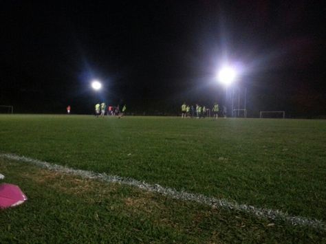 Sitting training out. I picked up an injury :( #soccer #football #pitch #beatiful #green #grass #perfect #night #practice #fun #injured #bleak Football Pitch At Night, Night Training, Night Views, Keyboard Decal, Football Pitch, Soccer Practice, Video Game Genre, Perfect Night, Playing Football