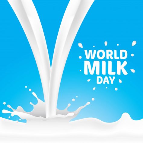 World milk day Premium Vector | Premium Vector #Freepik #vector #background World Milk Day, College Education, Lead Management, Management Skills, Business School, 20th Anniversary, Vector Background, Premium Vector, Milk