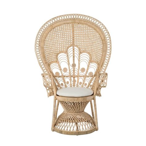 Rattan Peacock Chair, Wicker Peacock Chair, Rattan Stool, Curved Sectional, Peacock Chair, Throne Chair, Wicker Chairs, Style Deco, Seat Cushion Covers