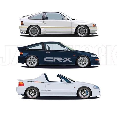 Honda Crx Wallpaper, Crx Honda, Honda Civic Vtec, Honda Vtec, Honda Cub, Hummer Cars, Honda Crx, Best Jdm Cars, Hot Hatch