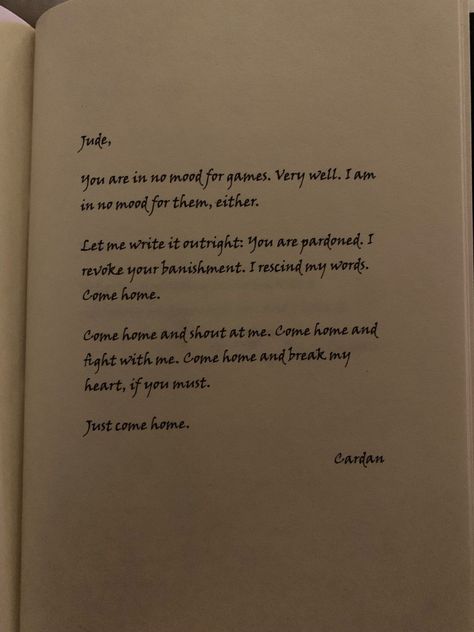 Book Love Letters, Cruel Prince Cardan Letters, Cruel Prince Letters To Jude, Cardan’s Letters, Letters From Carden To Jude, Carden Greenbriar Letters, Cardens Letters, By You I Am Forever Undone Cardan, Cardenas Letters To Jude