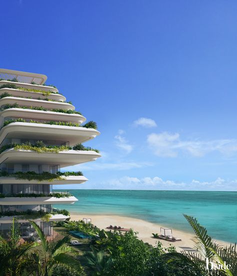 Dubai Islands, Sea View, Facade Design, Concept Architecture, Gold Coast, Beach Club, Hotels And Resorts, Interior Architecture, Dubai