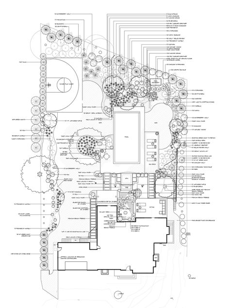 Organic Landscape Design Layout, Landscape Architect Aesthetic Job, Landscape Architecture Plan Sketch, Hand Drawn Landscape Plan, Landscape Details Architecture, Garden Design Plans Landscape, Landscape Plan Architecture, Landscape Architecture Plan Drawing, Villa Landscape Design