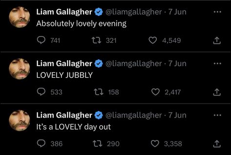 Liam Gallagher Tweets, Silly Tweets, Gene Gallagher, Brit Pop, Chaotic Energy, Ninth Grade, Liam Gallagher, Cd Player, Great Bands