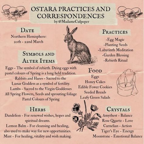 Ostara Crafts, Pagan Spring, Earth Spirituality, Ostara Ritual, Wicca Holidays, Pagan Sabbats, Spring Witch, Meditation Symbols, Wiccan Sabbats