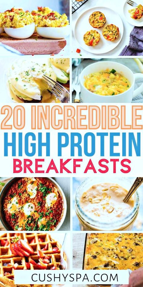 High protein breakfast - High protein meal prep - Healthy high protein breakfast - Quick high protein breakfast - High protein breakfast recipes - High fiber High Protein Breakfast Meal Prep No Egg, Heavy Protein Breakfast, High Protein Breakfasts For Kids, High Protein Whole Food Breakfast, Low Sugar High Protein Breakfast, High Protein Meal Planning, High Protein Omelette Recipe, High Protein Breakfast Wrap, Low Calorie High Protein Breakfast Meal Prep