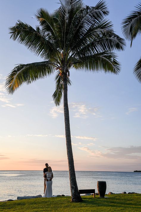 Fiji beach wedding photographed by Anais Photography / Natadola Intercontinental Yatule resort Fiji Beach, Fiji Wedding, Sunset Wedding, Micro Wedding, Beach Weddings, Beach Wedding, Beautiful Weddings, Our Wedding, The Beach