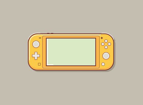 Nintendo Switch Lite by Artyom Terehovich Nintendo Switch Illustration, Nintendo Switch Drawing, Gaming Journal, Sticker Inspo, Journal Lettering, Nintendo Switch Lite, Lettering Ideas, Doodle Ideas, Switch Lite