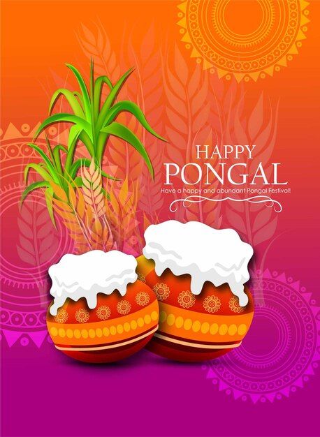 South indian festival pongal background ... | Premium Vector #Freepik #vector #pongal #happy-pongal #pongal-festival #pongal-poster Pongal Poster, Pongal Background, South Indian Festival, Pongal Festival, Happy Pongal, Background Template, Indian Festival, Indian Festivals, Design Vector