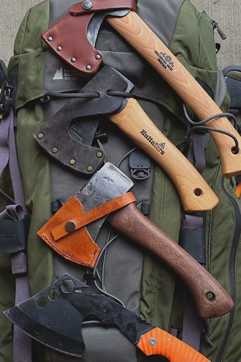 Why its smart weight and what to look for. #axe #outdoor #backpacking #bushcraft #camping Bushcraft Backpack, Camping Hatchet, Anvils, Bushcraft Camping, Random Facts, Camping Essentials, Camping Crafts, Bag Clips, Gross Motor Skills