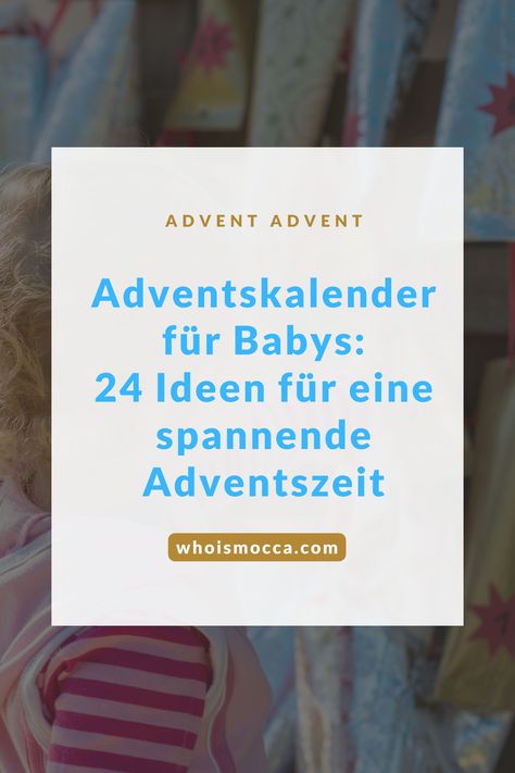 Ein Adventskalender für Babys ist mehr als nur ein Countdown bis Weihnachten. Es ist eine Möglichkeit, die Vorfreude unserer Kleinsten zu steigern und ihre Neugier zu wecken. Entdecke in meinem Blogbeitrag, wie du diesen magischen Kalender selbst gestalten kannst. Lies meinen Blogbeitrag für alle Ideen zum selber befüllen des Adventskalenders. Christmas Advent Calendar, Christmas Advent, Baby Fever, Advent Calendar, Advent, Christmas Holidays, Christmas