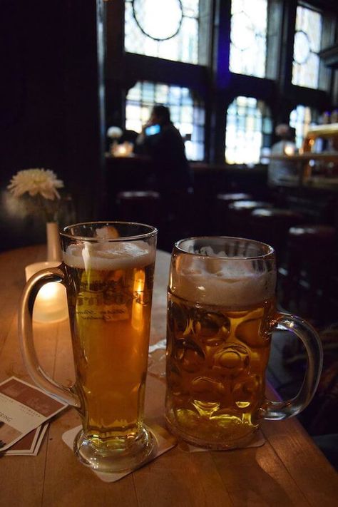 A beer at the historic cafe near the Rathaus in Aachen, Germany. Trying the local beer is a must in Germany! #travel #beer #bier #germany #aachen Beers Aesthetic, Things To Do In Germany, Beer Aesthetic, Aachen Germany, Business Challenge, Food Business, Local Beer, Photo Pin, Drink Beer